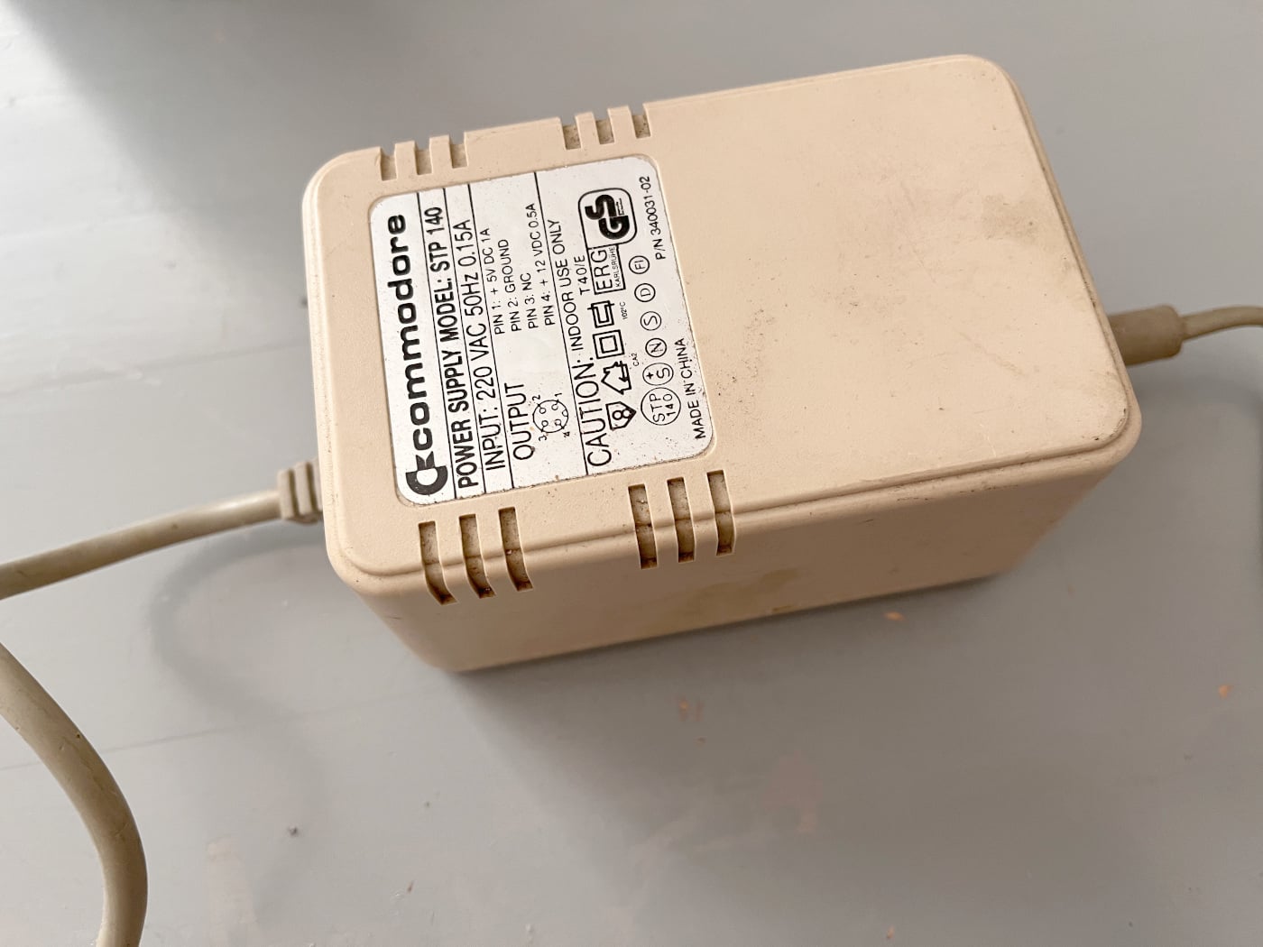 Zdroj pro 1541 v původním stavu.