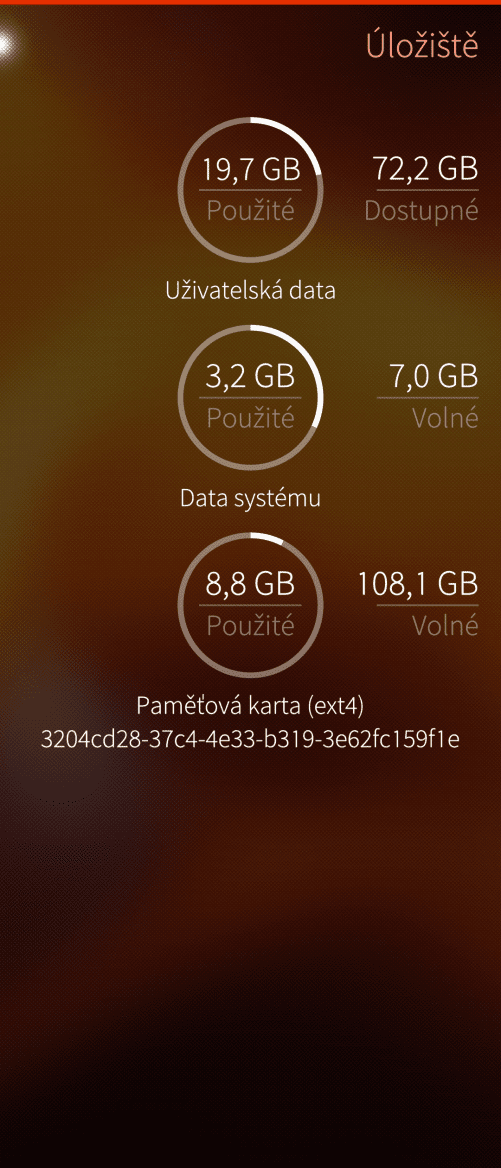 Sailfish OS: nastavení
