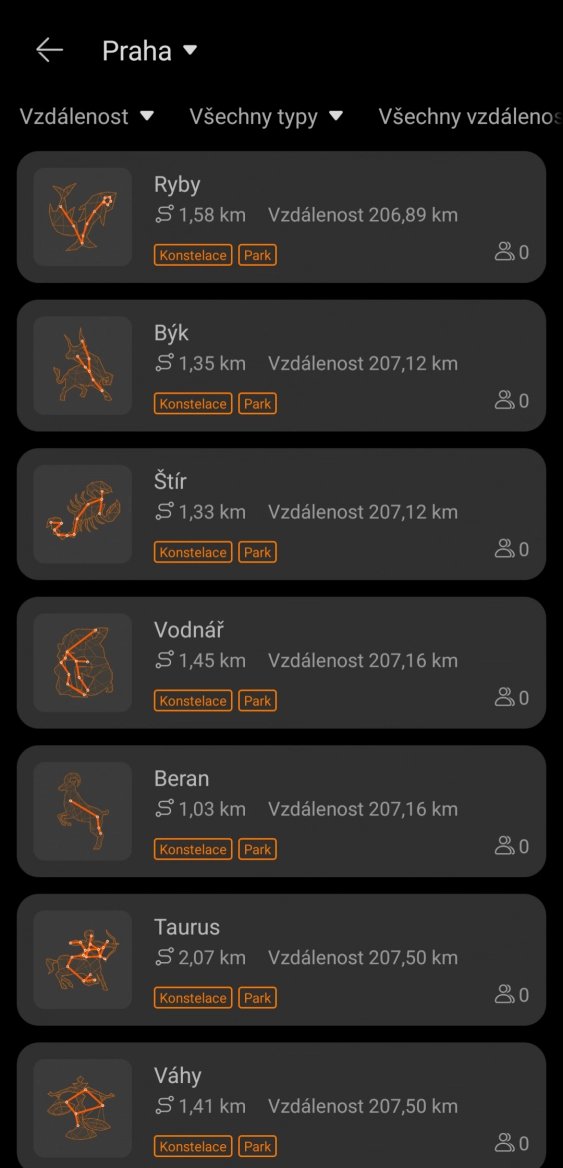 Funkce Route Draw je u nás dostupná zatím pouze v Praze