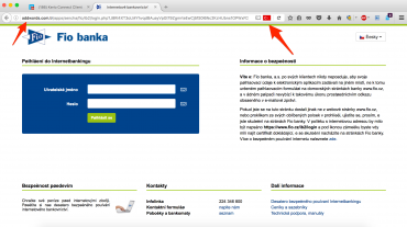 Phishing na klienty Fio banky v pondělí 14. listopadu 2016