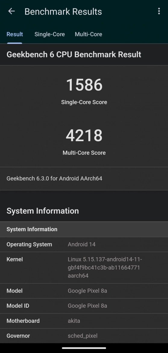 Geekbench 6