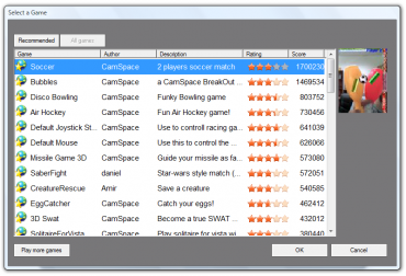 <p>CamSpace - šikorý výběr her k vyzkoušení</p>