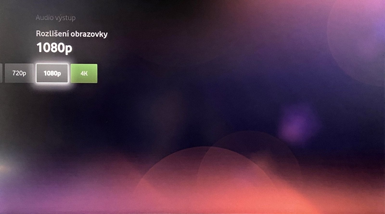 Nastavení Vodafone TV