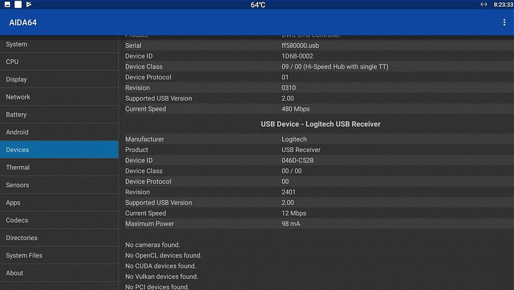 Systémový software AIDA 64