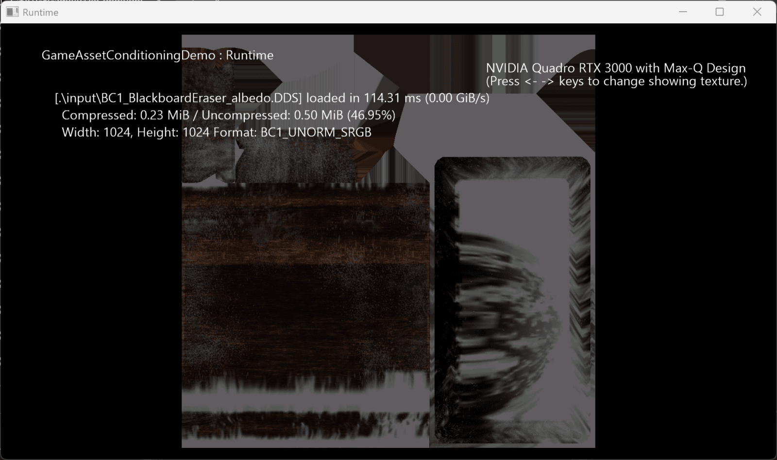 Demo technologie GACL pro DirectStorage