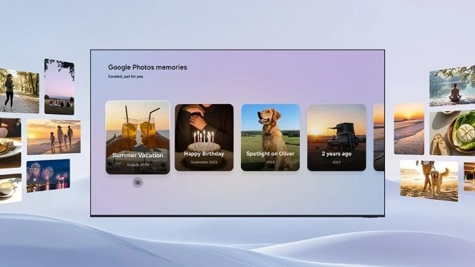 Fotky Google zamíří na televizory Samsung. Připomenou výlety i životní události