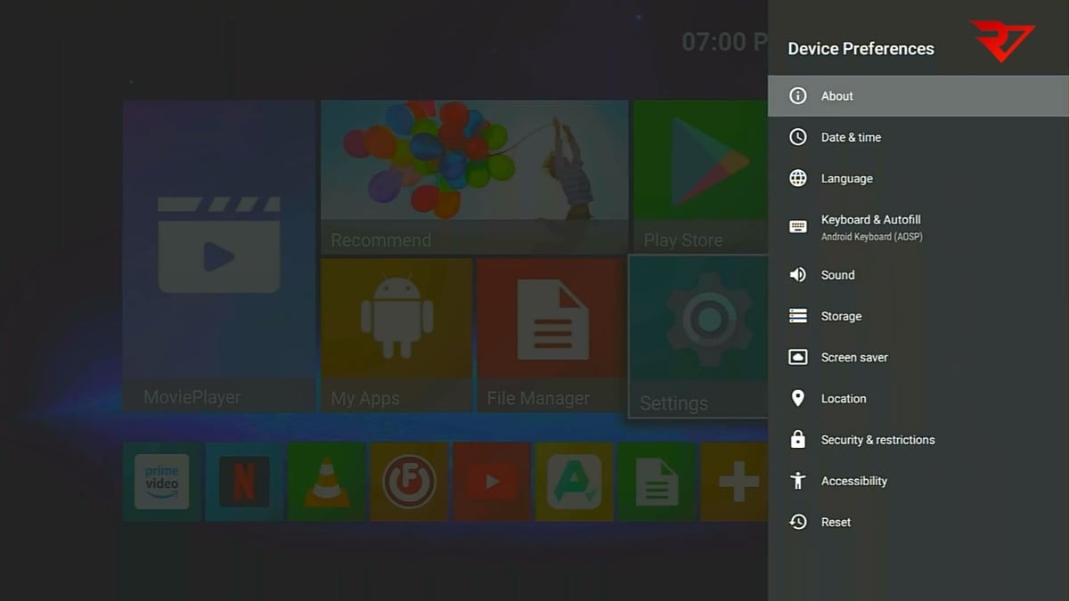 HK1 Play - uživatelské prostředí