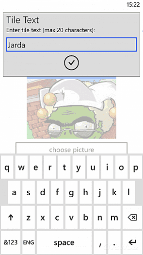 Vytvořte si avatara ve stylu Windows Phone