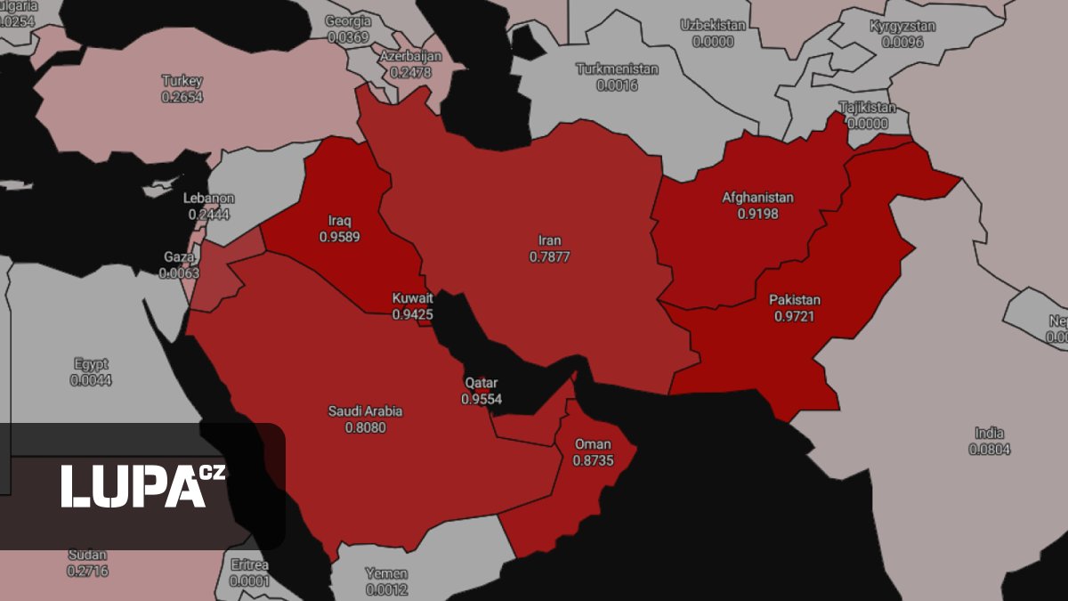 Startup z Bratislavy simuluje napětí pomocí AI. To kolem Íránu prý viděl přicházet, takto teď vidí region