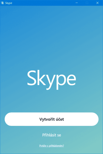 Nový Skype  pro osobní počítače