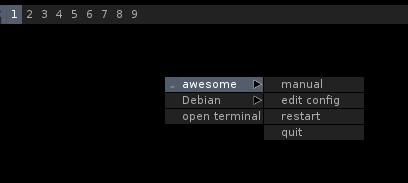 Awesome: výchozí stav
