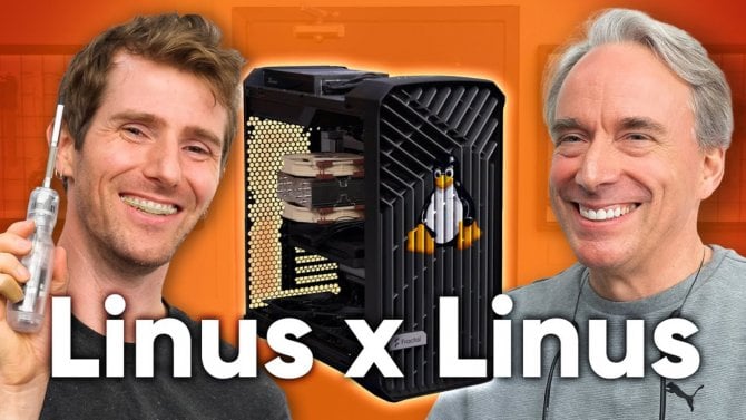 Linus Torvalds a Linus Sebastian