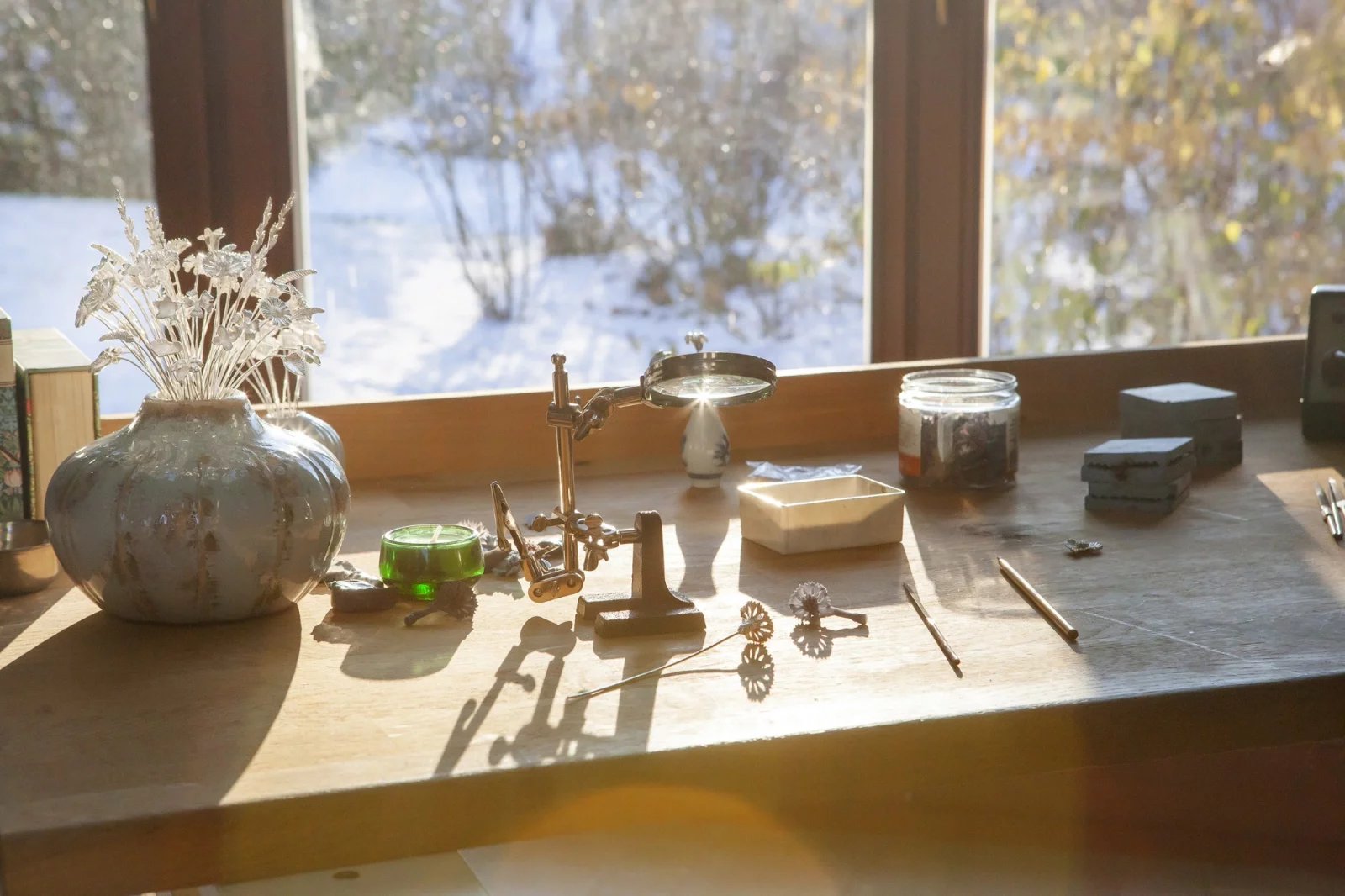 Pohled do dílny GIYOU