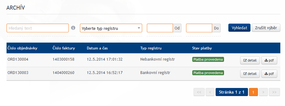 CRIF. Musíte zaplatit za každý výpis, tj. z bankovního i nebankovního registru.