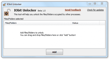IObit Unlocker - odstranění zablokovaných souborů a složek