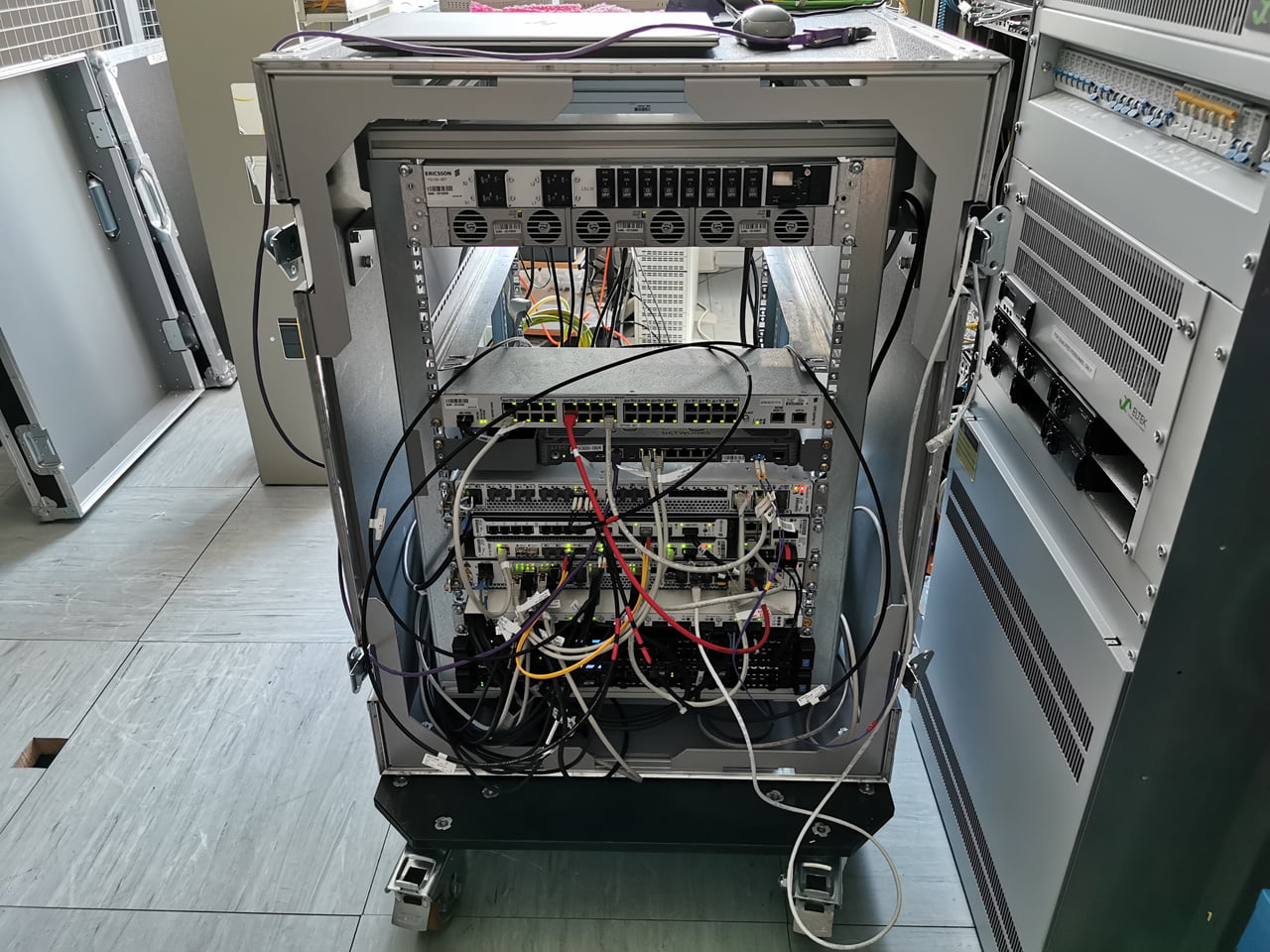 Testovací 5G síť O2 v Kolíně na frekvenci 3,5 GHz