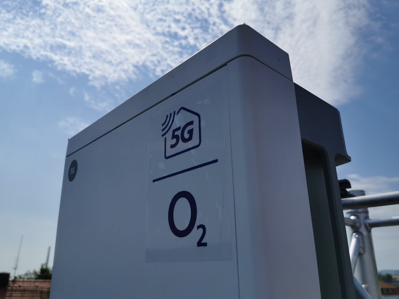 Testovací 5G síť O2 v Kolíně na frekvenci 3,5 GHz