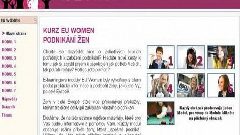 Náhledový obrázek - Vzdělávací projekt EU WOMEN pomáhá ženám v podnikání