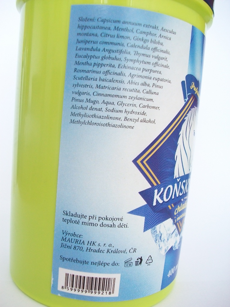 Společnost MAURIA uvedená na etiketě odmítá jakoukoli spojitost s těmito kosmetickými přípravky, skutečný výrobce je neznámý.