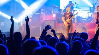 Koncert hudební kapely