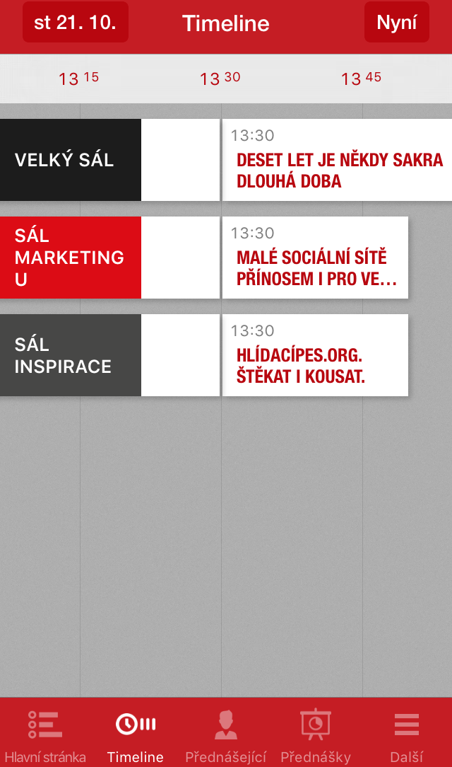 Mobilní aplikace #CIF2015