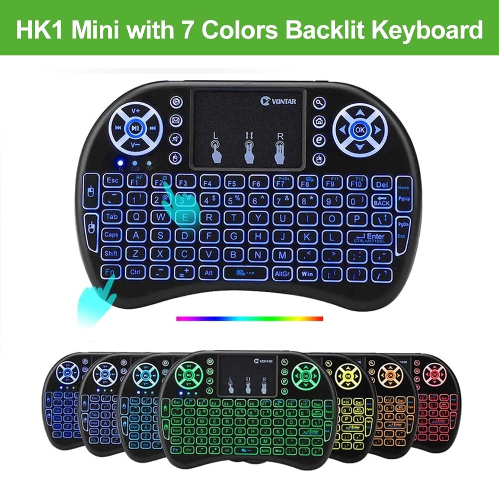 Ovladače a klávesnice HK1 Mini+