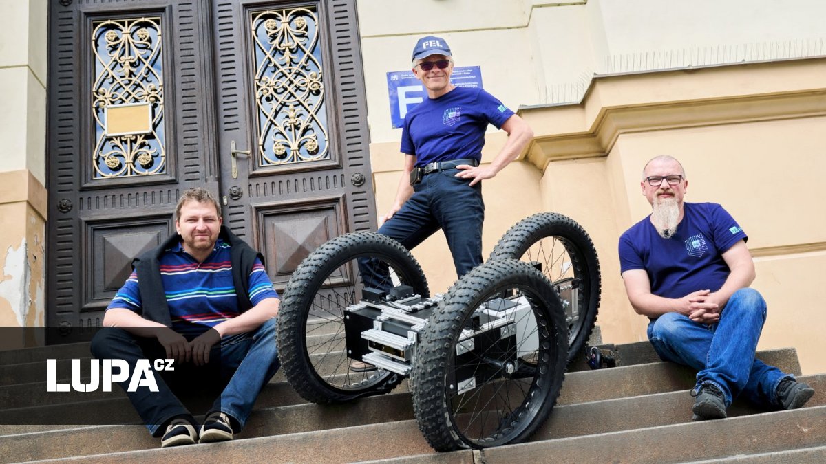 Taktický robot z ČVUT umí jezdit vzhůru nohama. Univerzita ho vyčlenila do samostatné firmy