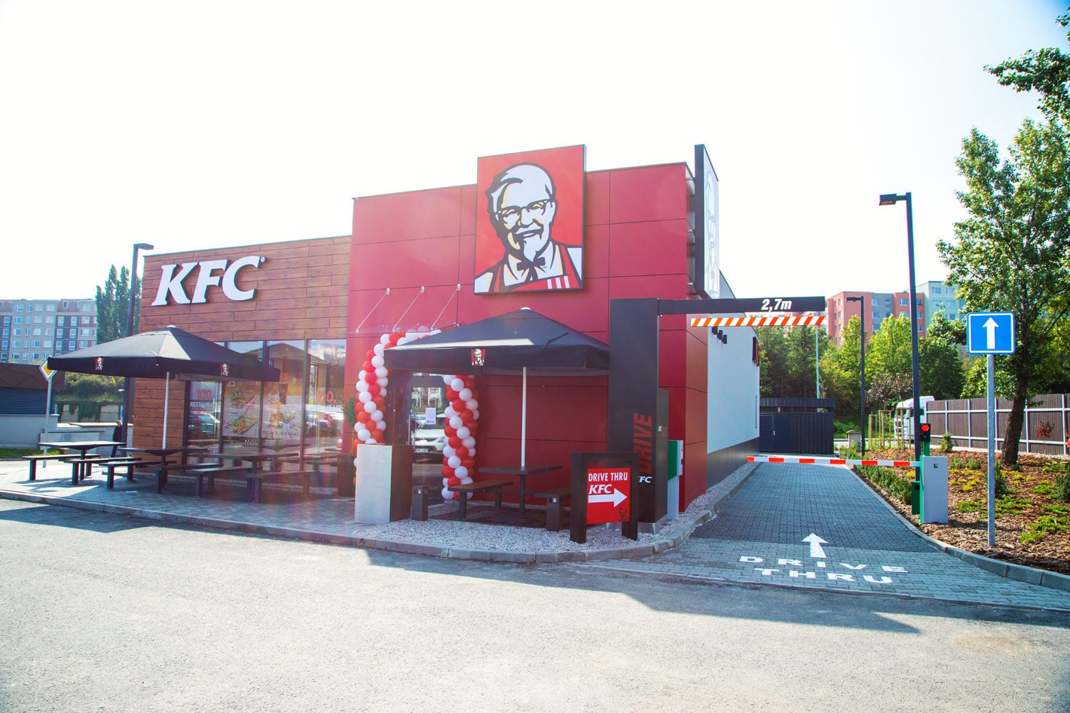 100. pobočka KFC v Česku