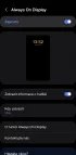 Nastavení funkce Always-on