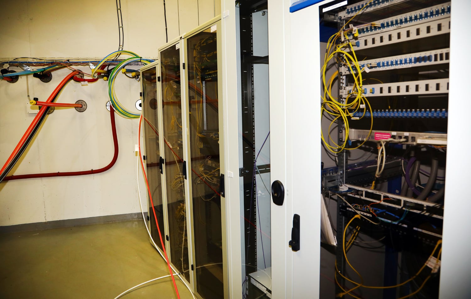 Zafukování optického kabelu