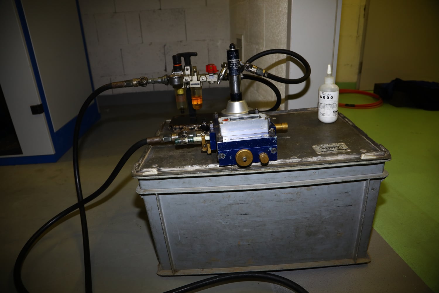 Zafukování optického kabelu