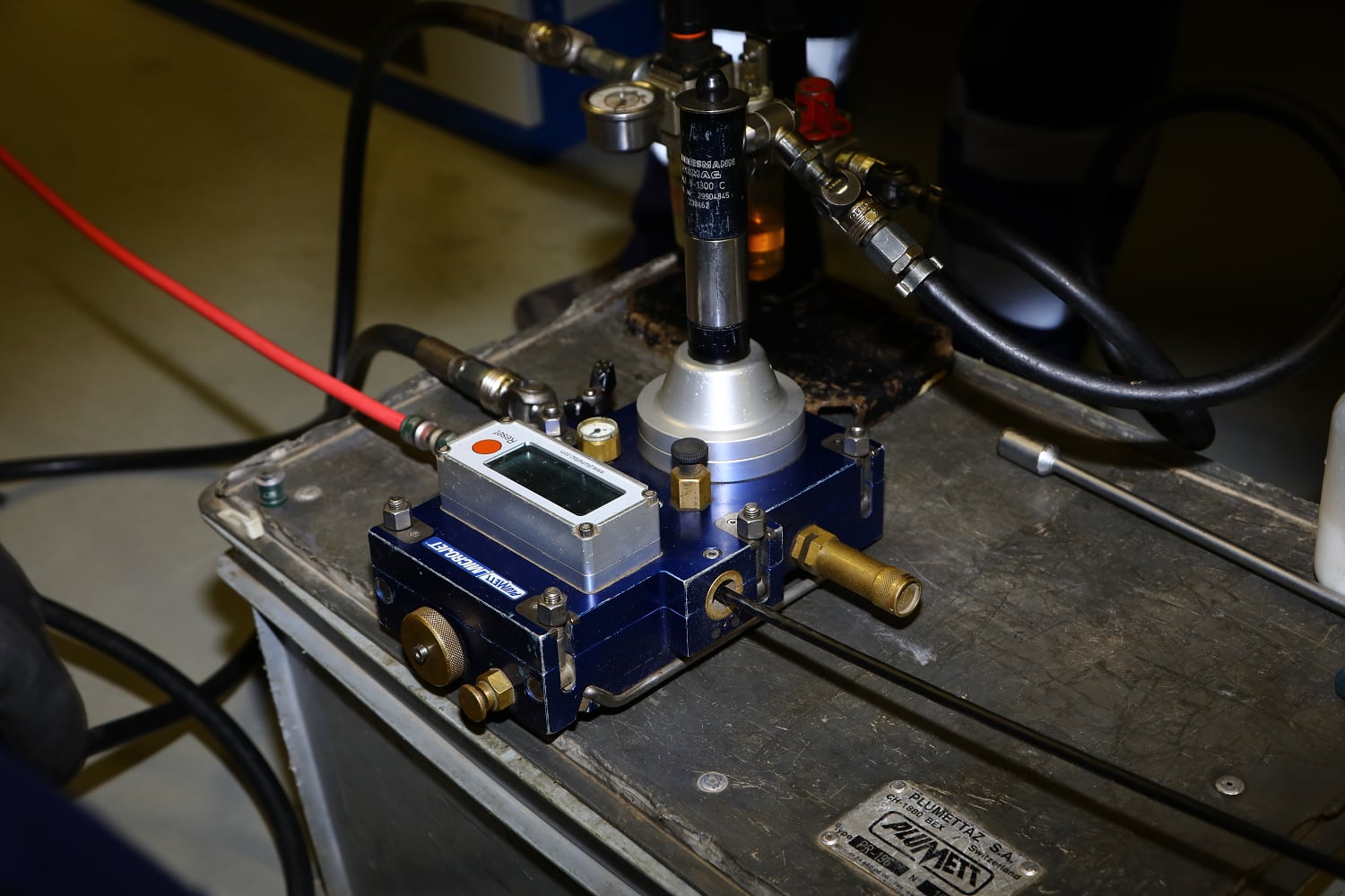 Zafukování optického kabelu