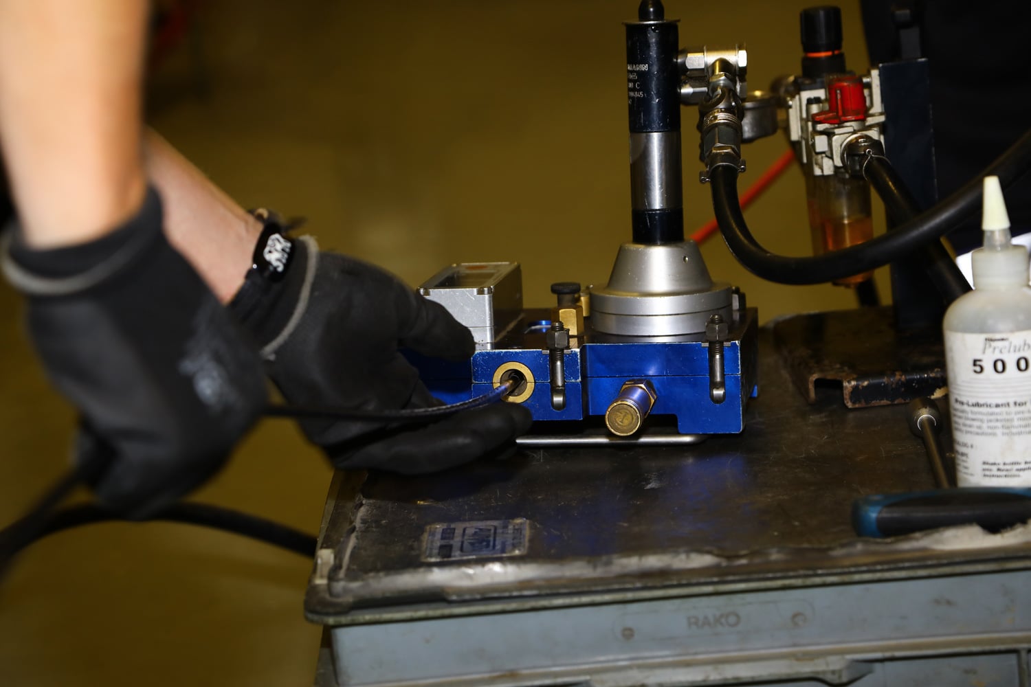 Zafukování optického kabelu