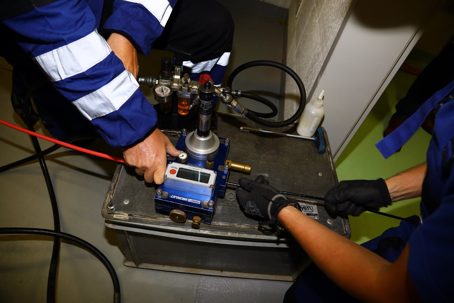 Zafukování optického kabelu