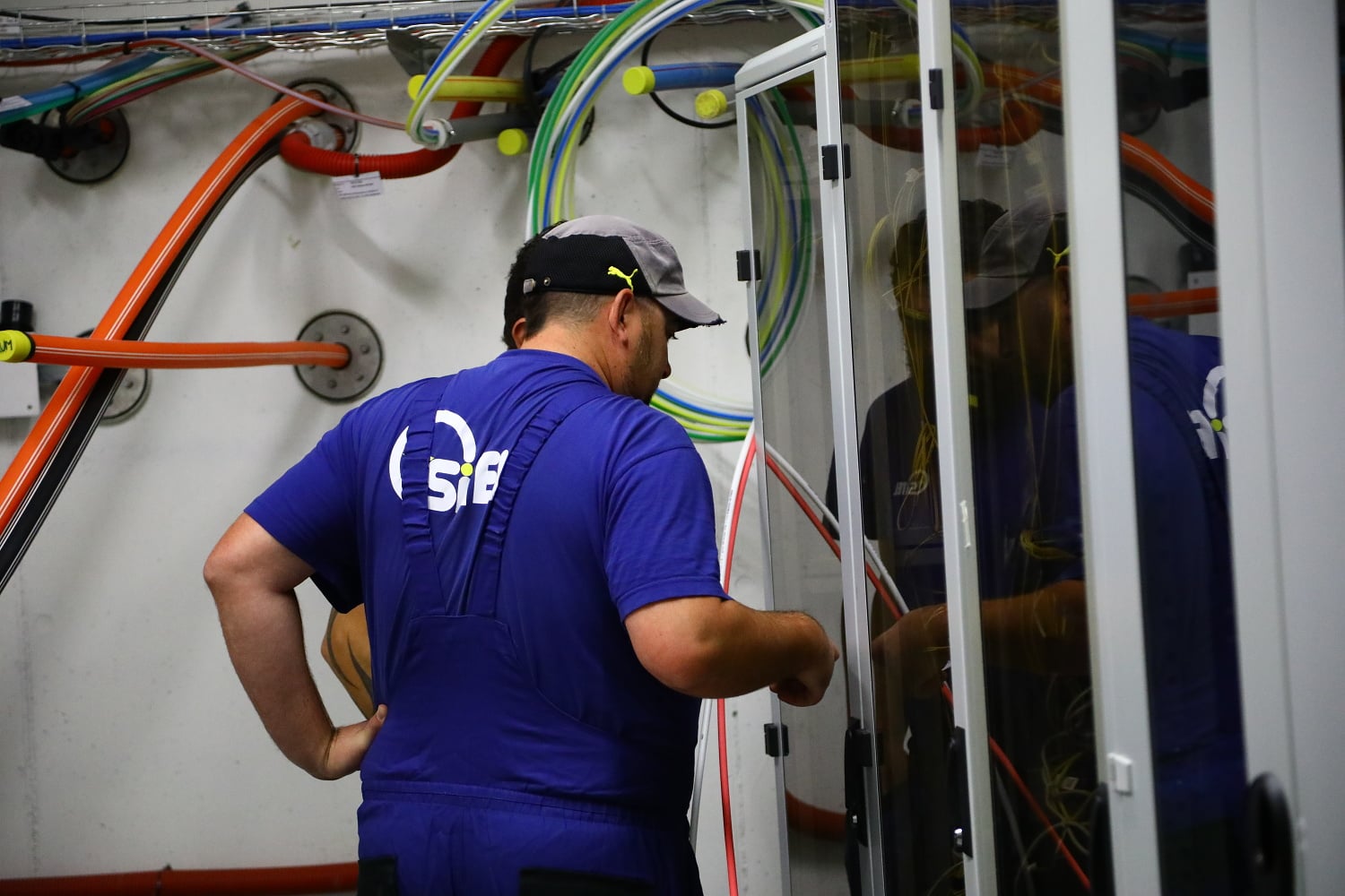 Zafukování optického kabelu