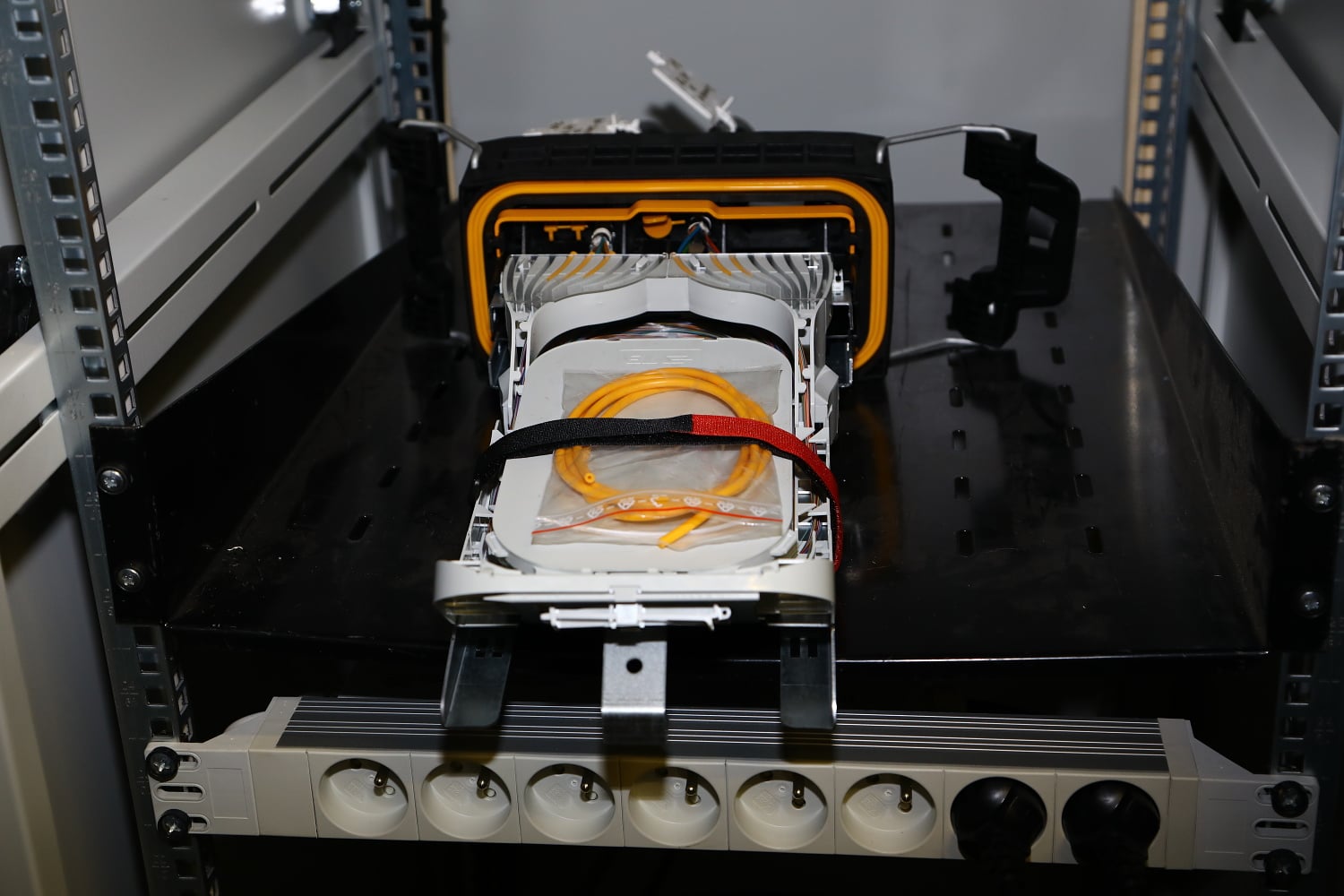 Zafukování optického kabelu