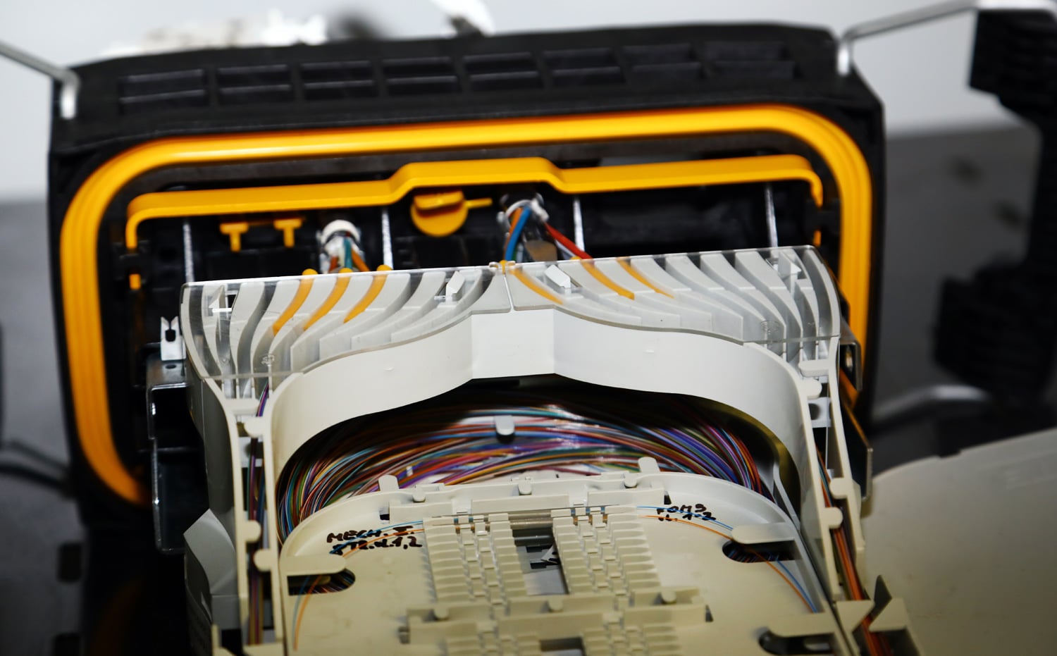 Zafukování optického kabelu