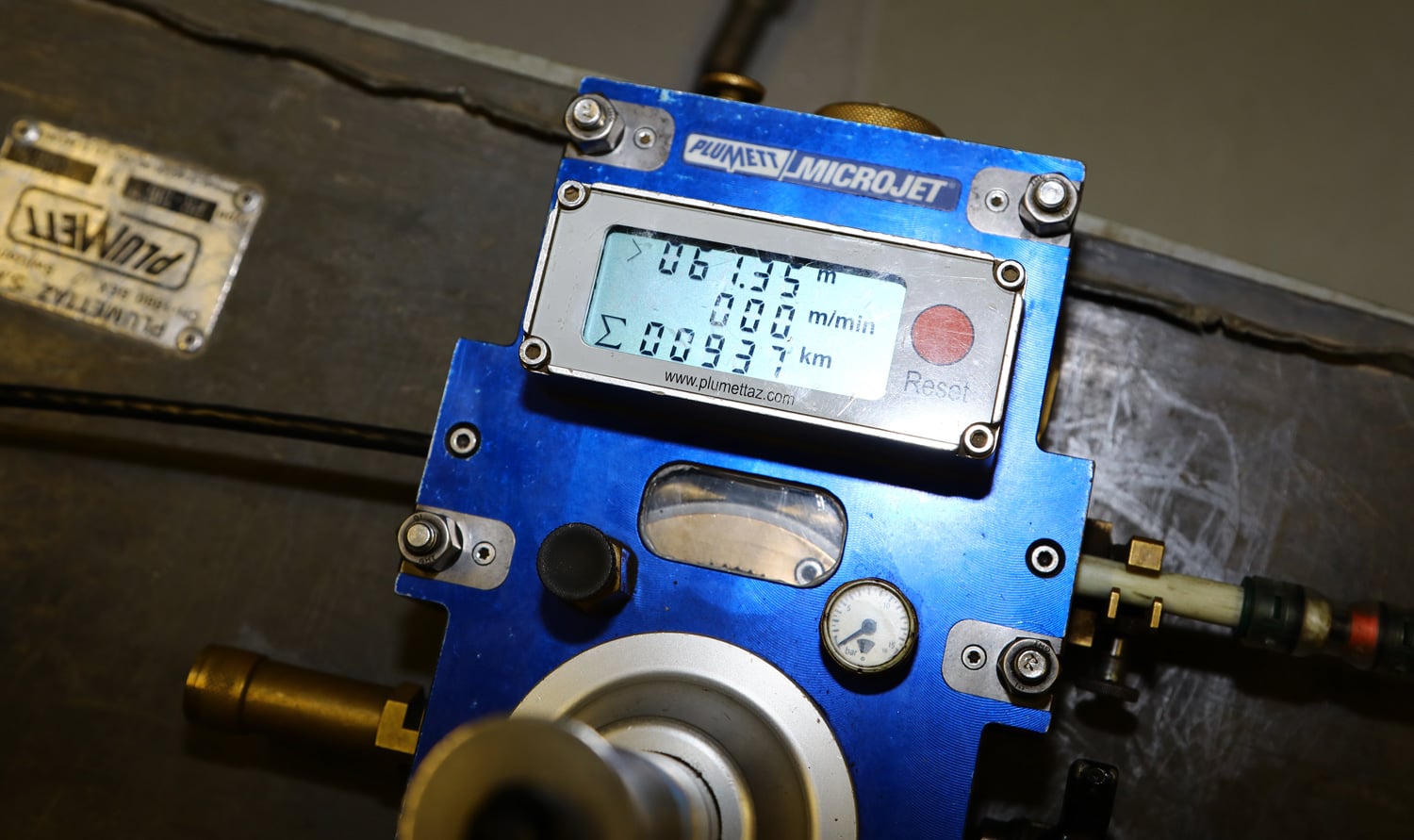 Zafukování optického kabelu