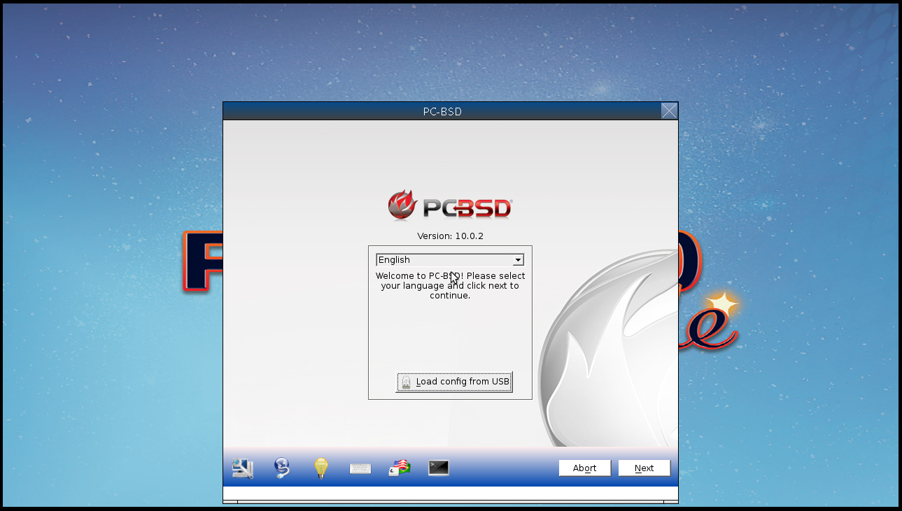 Instalace PC-BSD