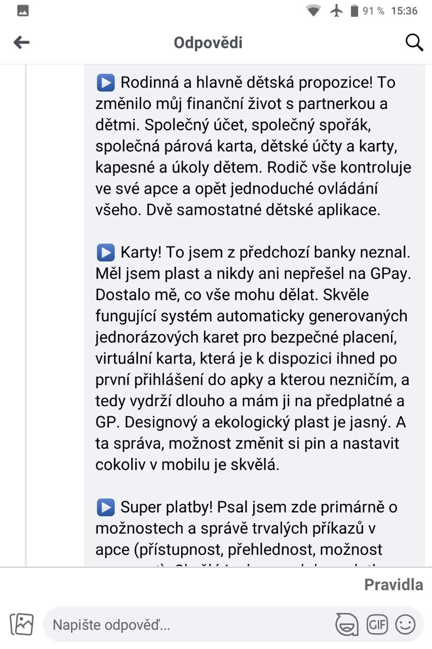 Recenze na aplikaci Partners Banky jsou většinou jen v superlativech. Jsou totiž přímo z rukou poradců Partners. To se dá lidsky i byznysově chápat, ale nesmí se to přehánět. (14. 3. 2024)
