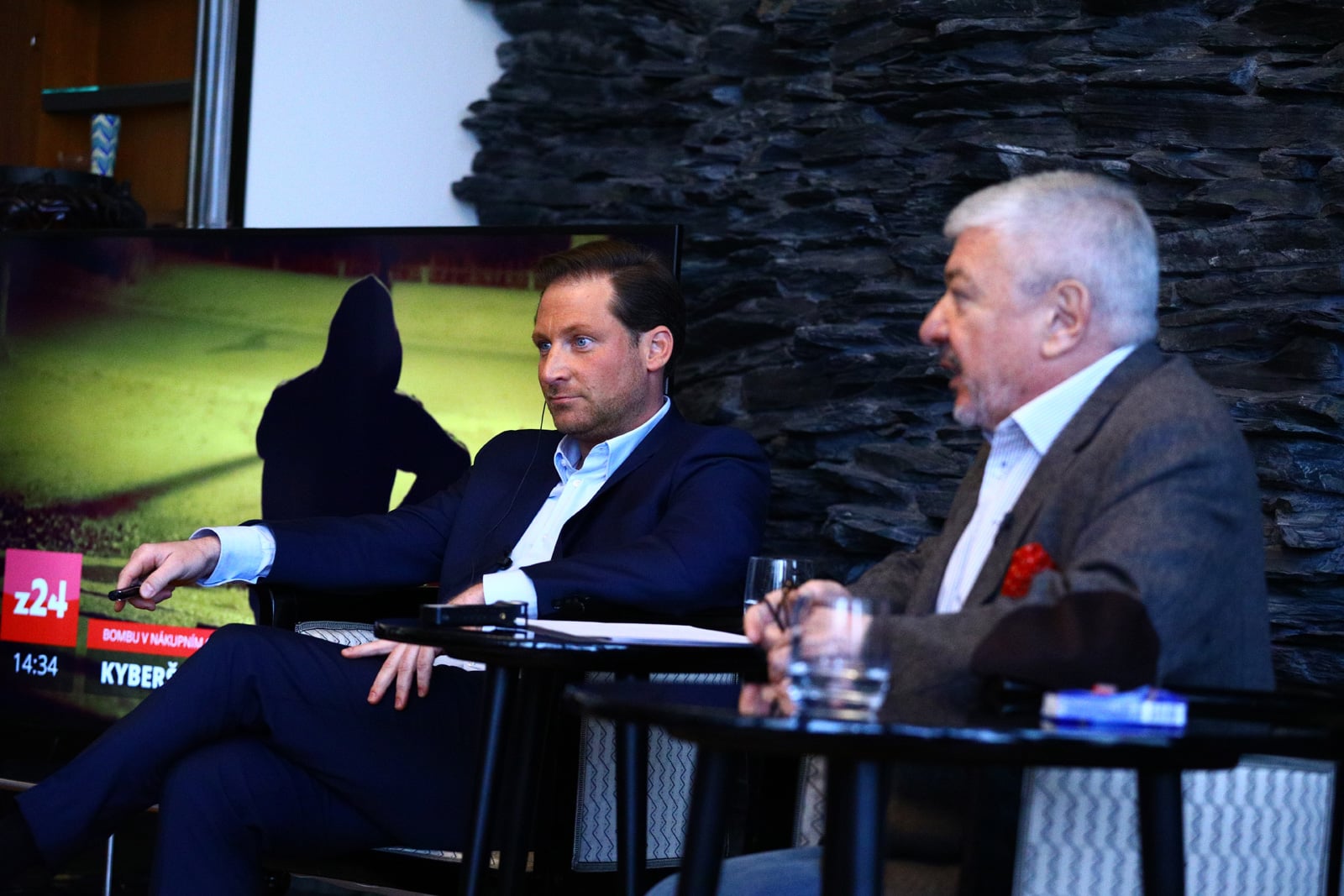 Tisková konference chystané zpravodajské televize Z24