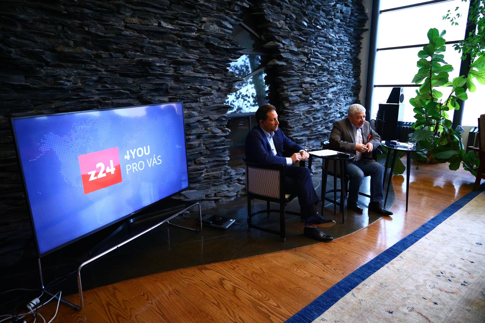 Tisková konference chystané zpravodajské televize Z24