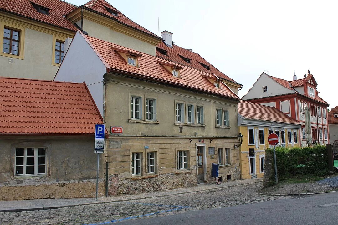 Dům na Novém Světě na pražských Hradčanech, kde Tycho Brahe bydlel