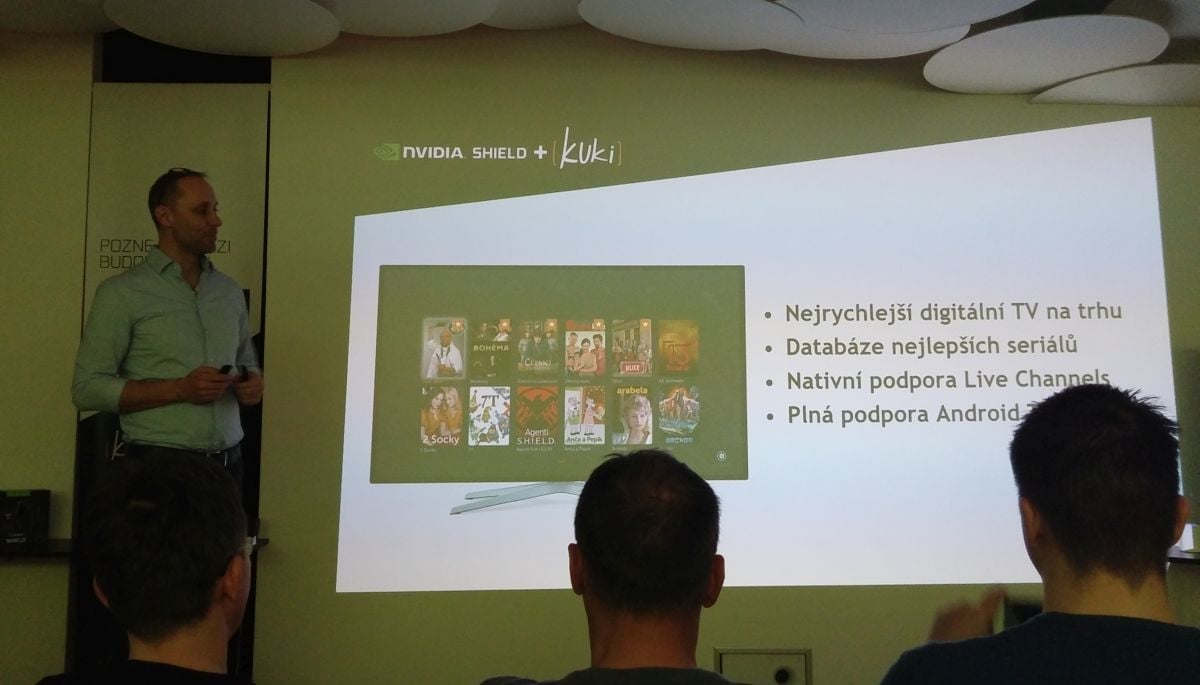 Kuki TV na Nvidia Shield 2017 (aplikace)