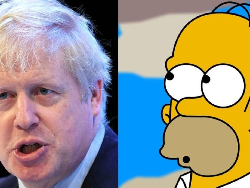  Boris Johnson / Homer Simpson