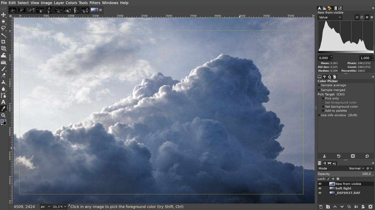 GIMP 2.10.20