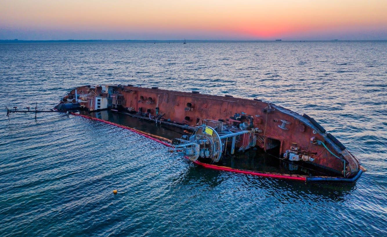 Opuštěný tanker (ilustrační foto)