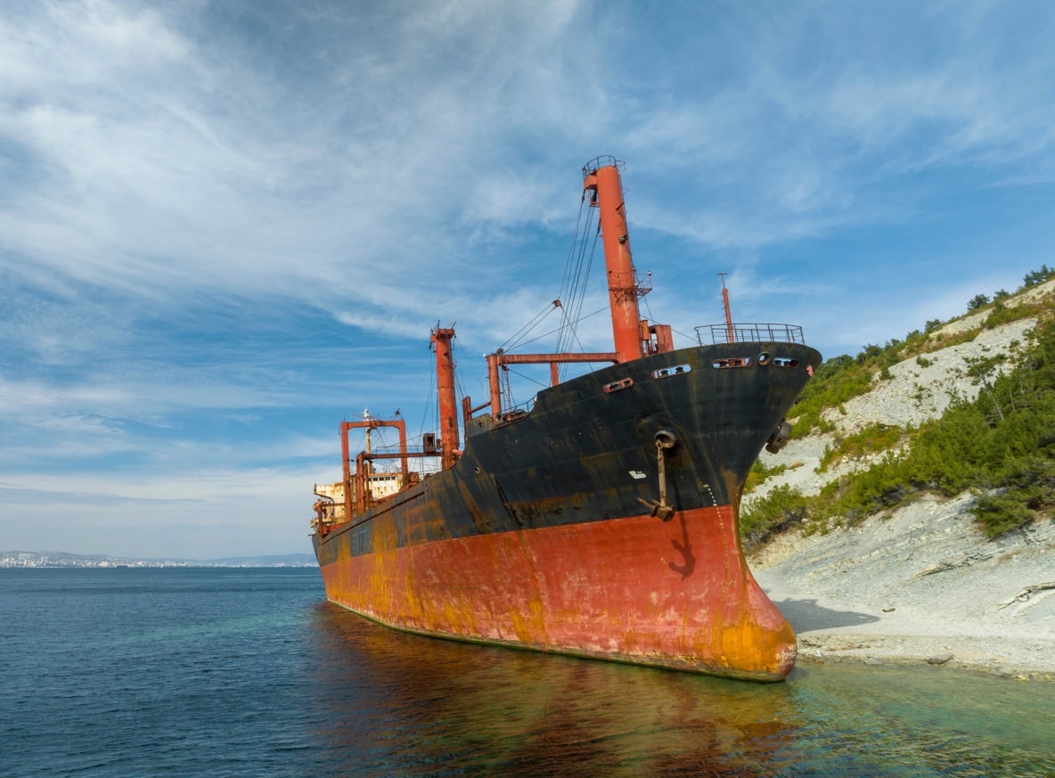 Opuštěný tanker (ilustrační foto)