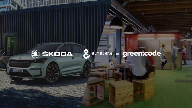 Škoda Auto a Etnetera rozjíždí společný IT podnik Green:Code, najme 200 lidí