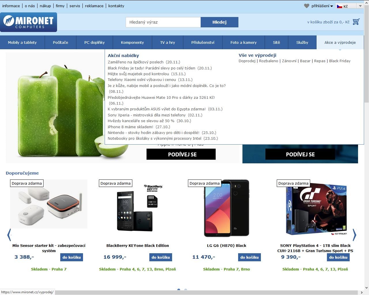 Mironet - Black Friday 2017